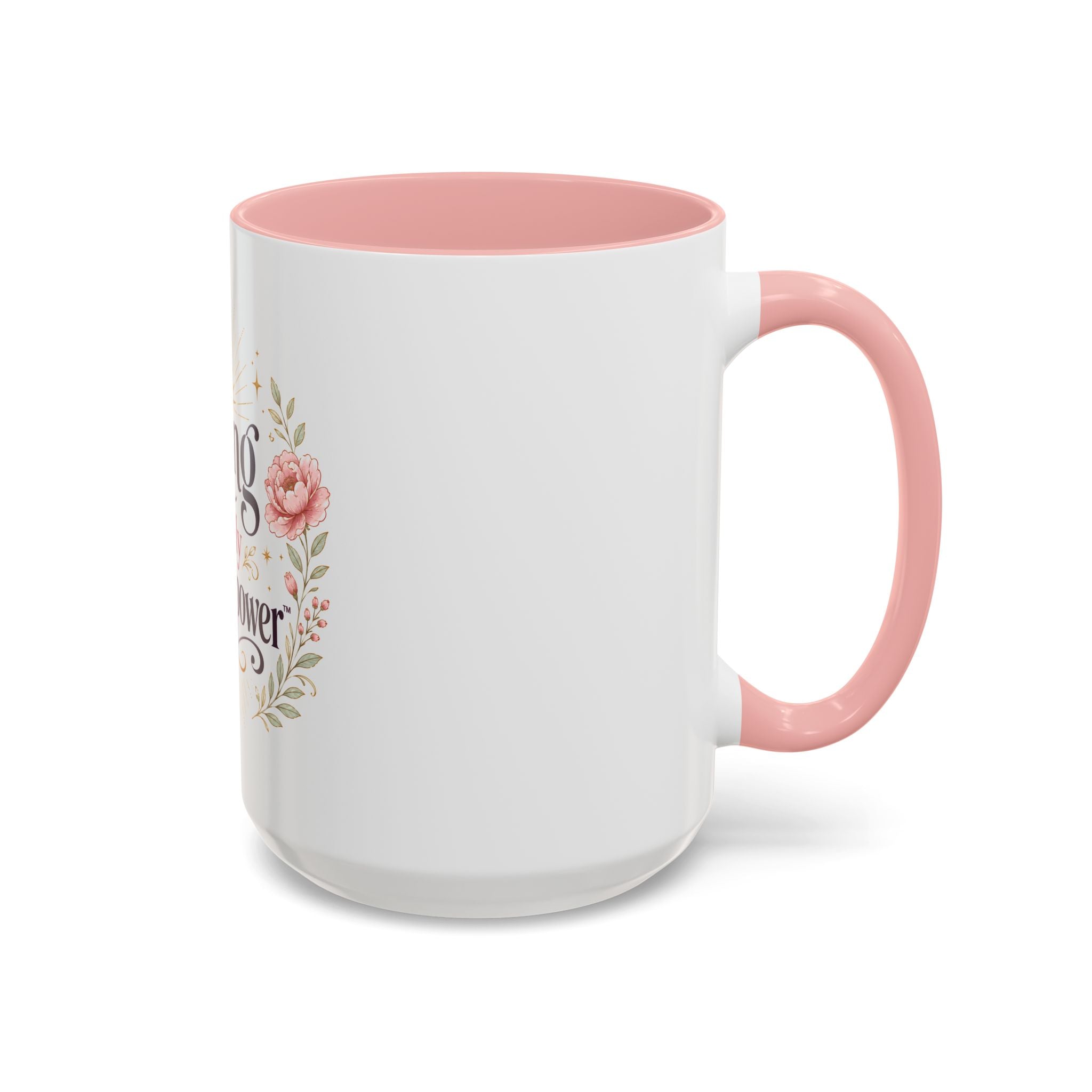 Aging Is My Superpower Coffee Mug — Floral 11/15oz Accent Mug for Moms & Grandparents