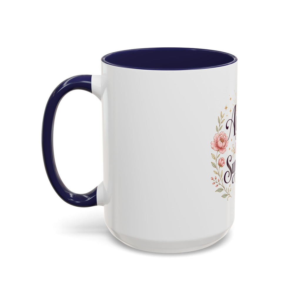 Aging Is My Superpower Coffee Mug — Floral 11/15oz Accent Mug for Moms & Grandparents