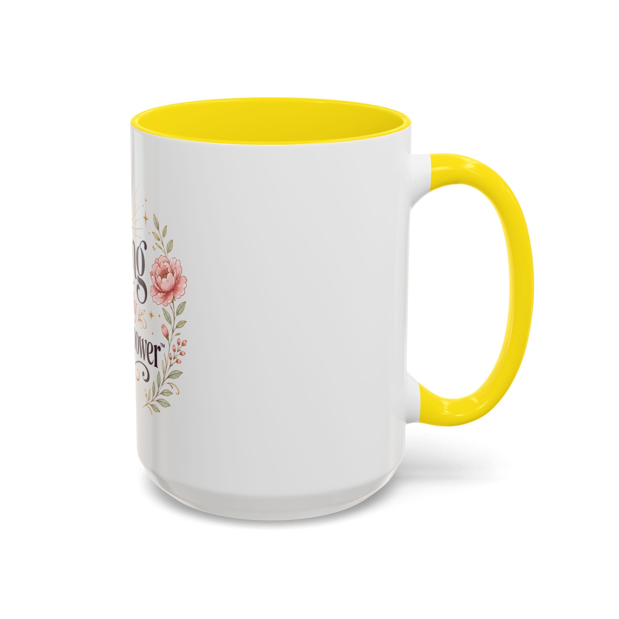 Aging Is My Superpower Coffee Mug — Floral 11/15oz Accent Mug for Moms & Grandparents
