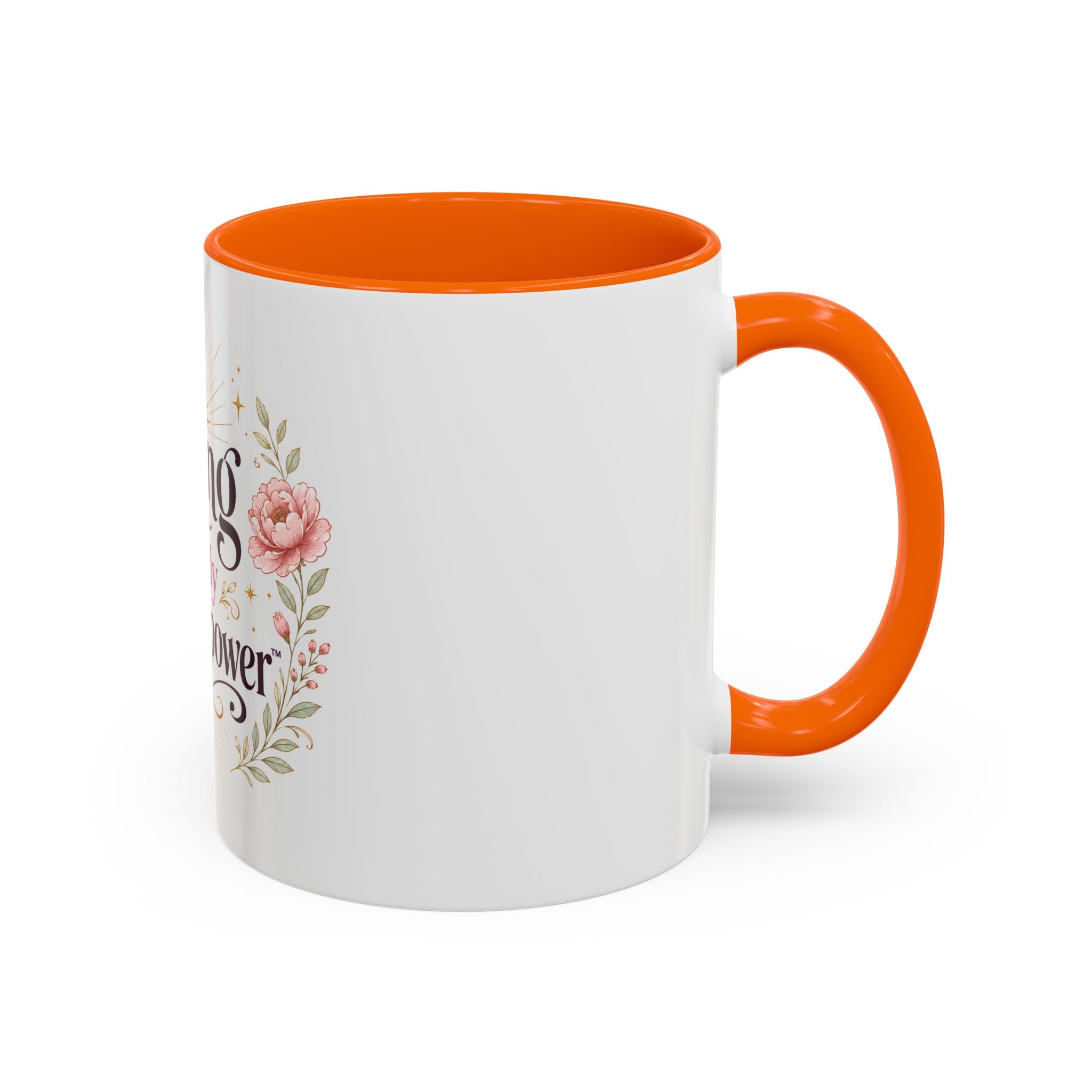 Aging Is My Superpower Coffee Mug — Floral 11/15oz Accent Mug for Moms & Grandparents