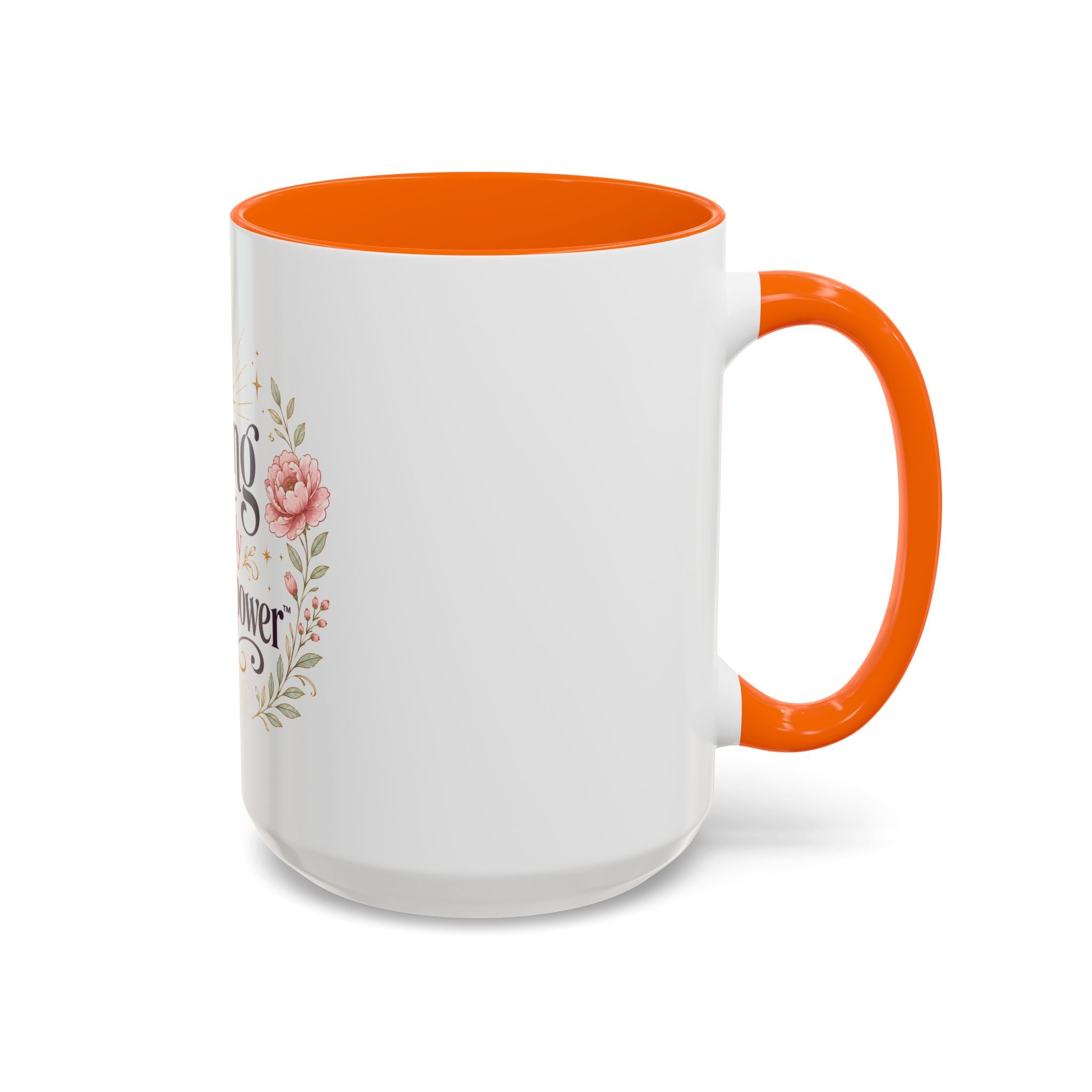 Aging Is My Superpower Coffee Mug — Floral 11/15oz Accent Mug for Moms & Grandparents