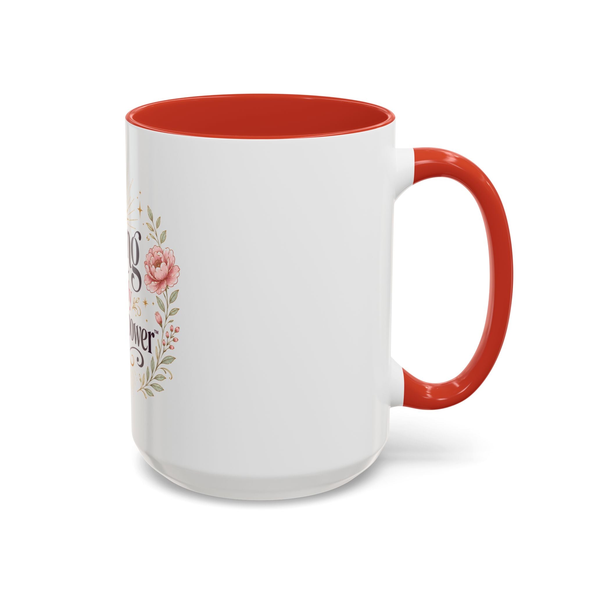 Aging Is My Superpower Coffee Mug — Floral 11/15oz Accent Mug for Moms & Grandparents