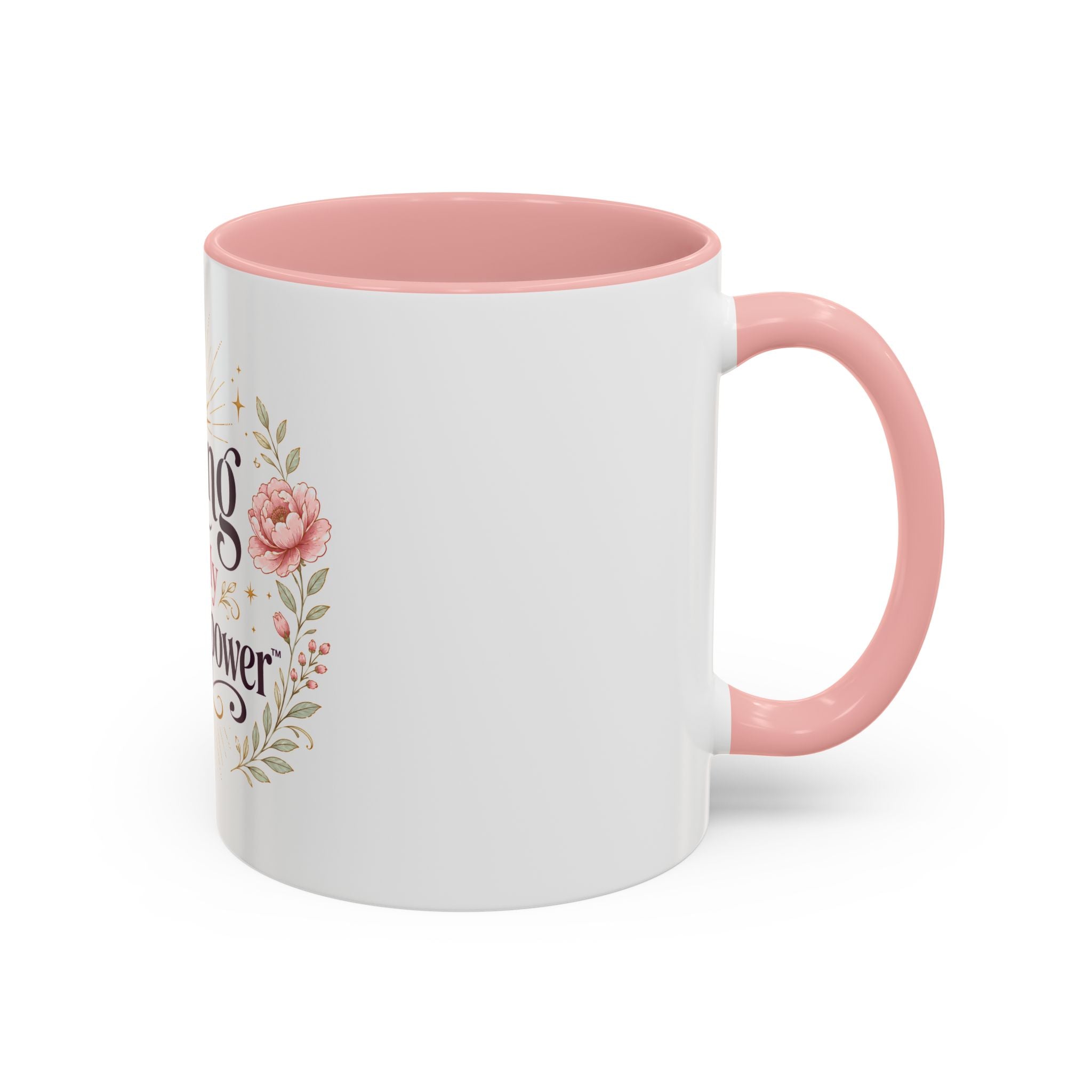 Aging Is My Superpower Coffee Mug — Floral 11/15oz Accent Mug for Moms & Grandparents