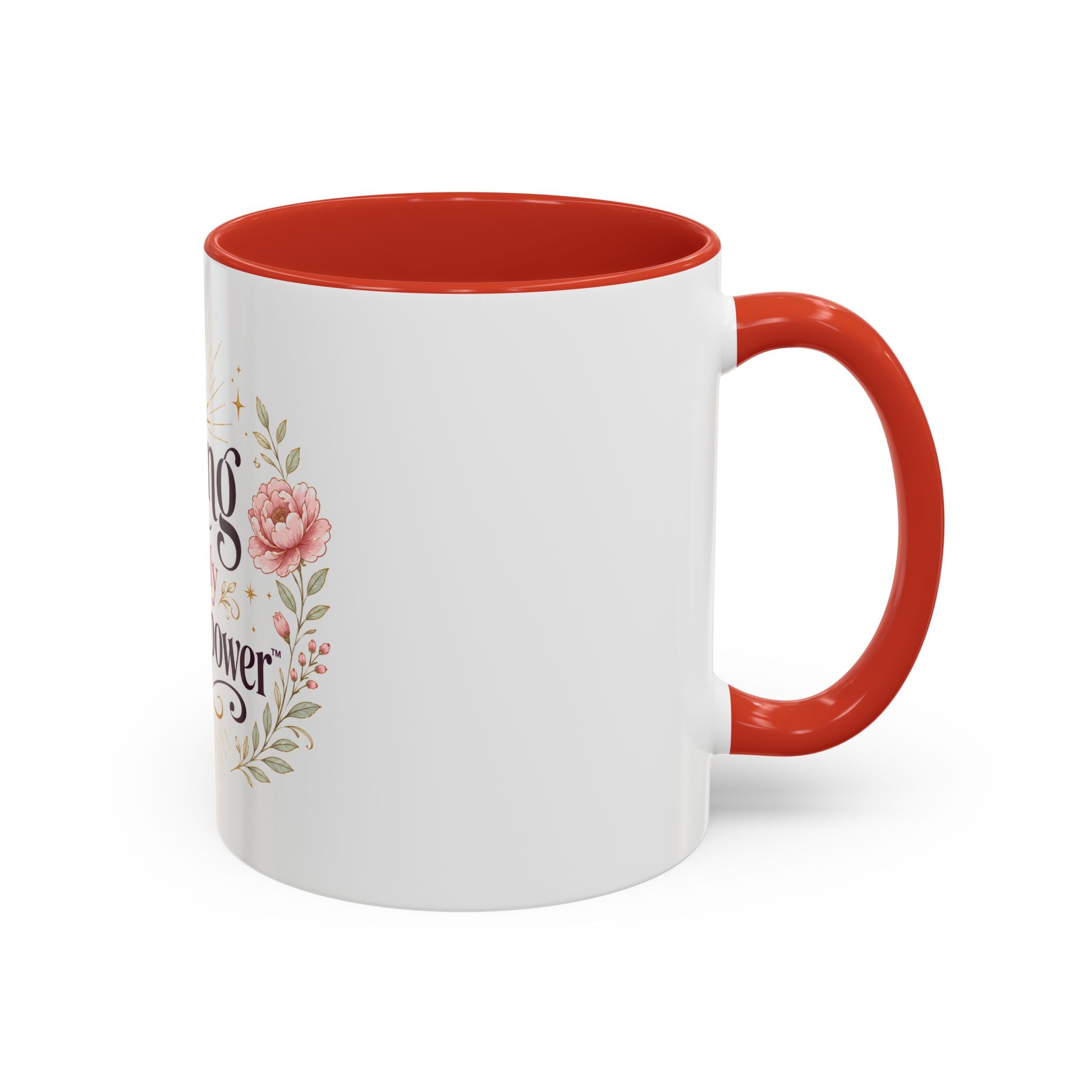 Aging Is My Superpower Coffee Mug — Floral 11/15oz Accent Mug for Moms & Grandparents